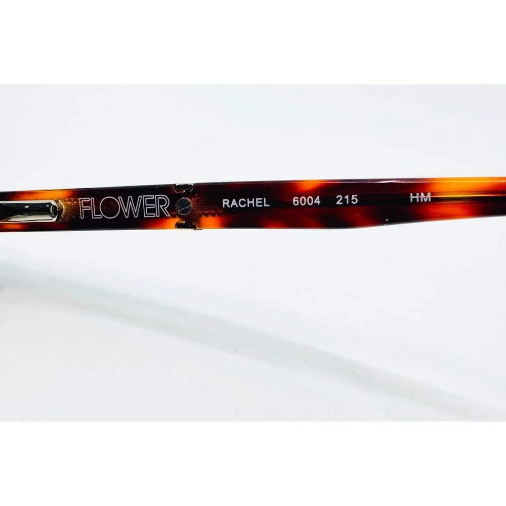 Flower Eyeglasses Womens Tortoise Rachel 6004 215 Full Rim Frames 51-18-140